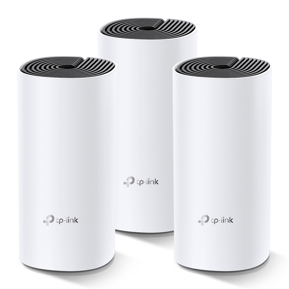 TP-Link Deco M4 (3-Pack) Whole Home Mesh Wi-Fi System AC1200