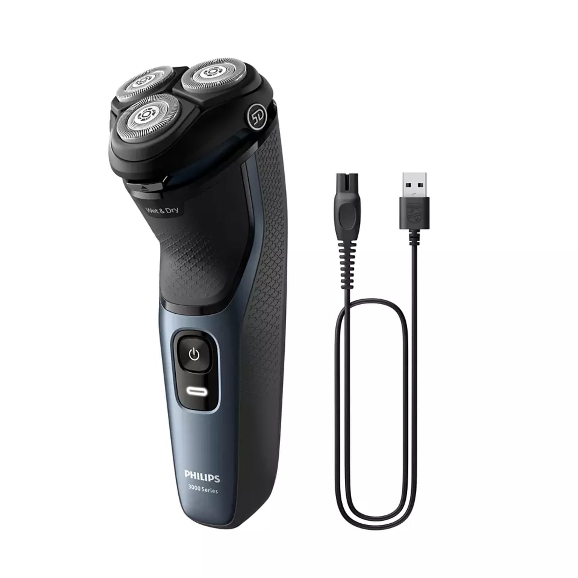 Philips Male Shaver Wet & Dry Electric Shaver 3000 Series S3144/00 – Smooth & Comfortable