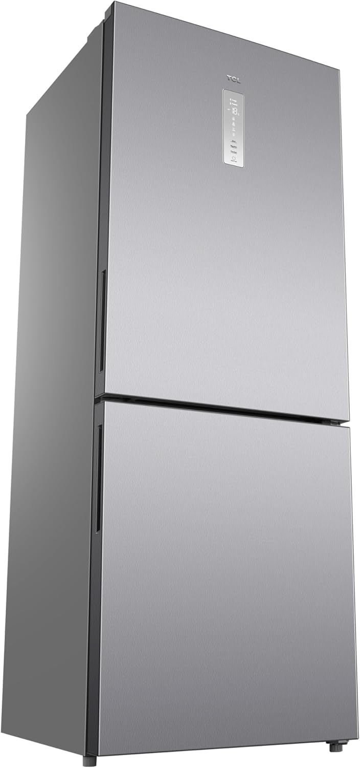 TCL P540BFN 540L Bottom Freezer Refrigerator – Inox, Inverter, No Frost