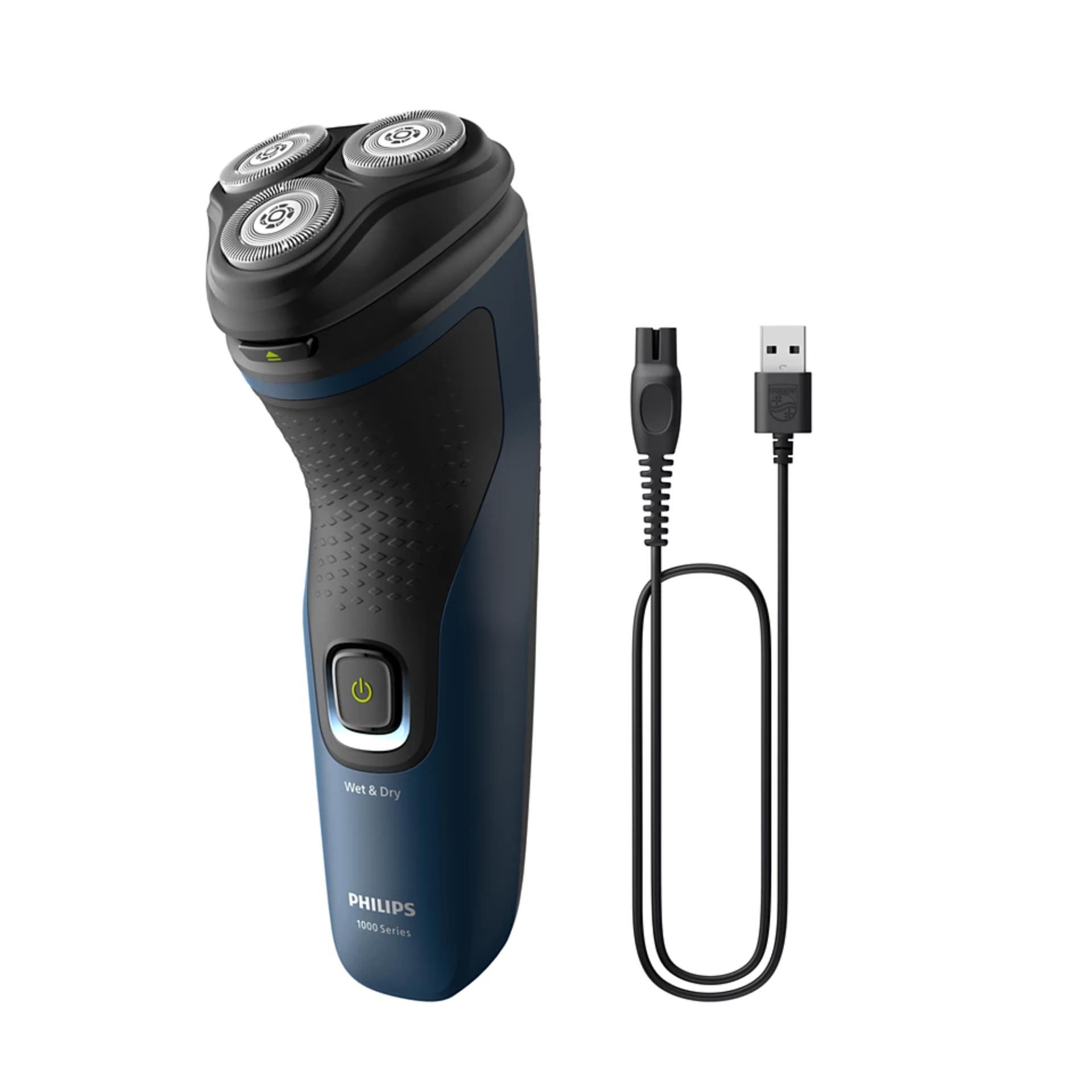 Philips Male Shaver Wet & Dry Electric Shaver 1000 Series S1151/00 – Easy & Comfortable Shave