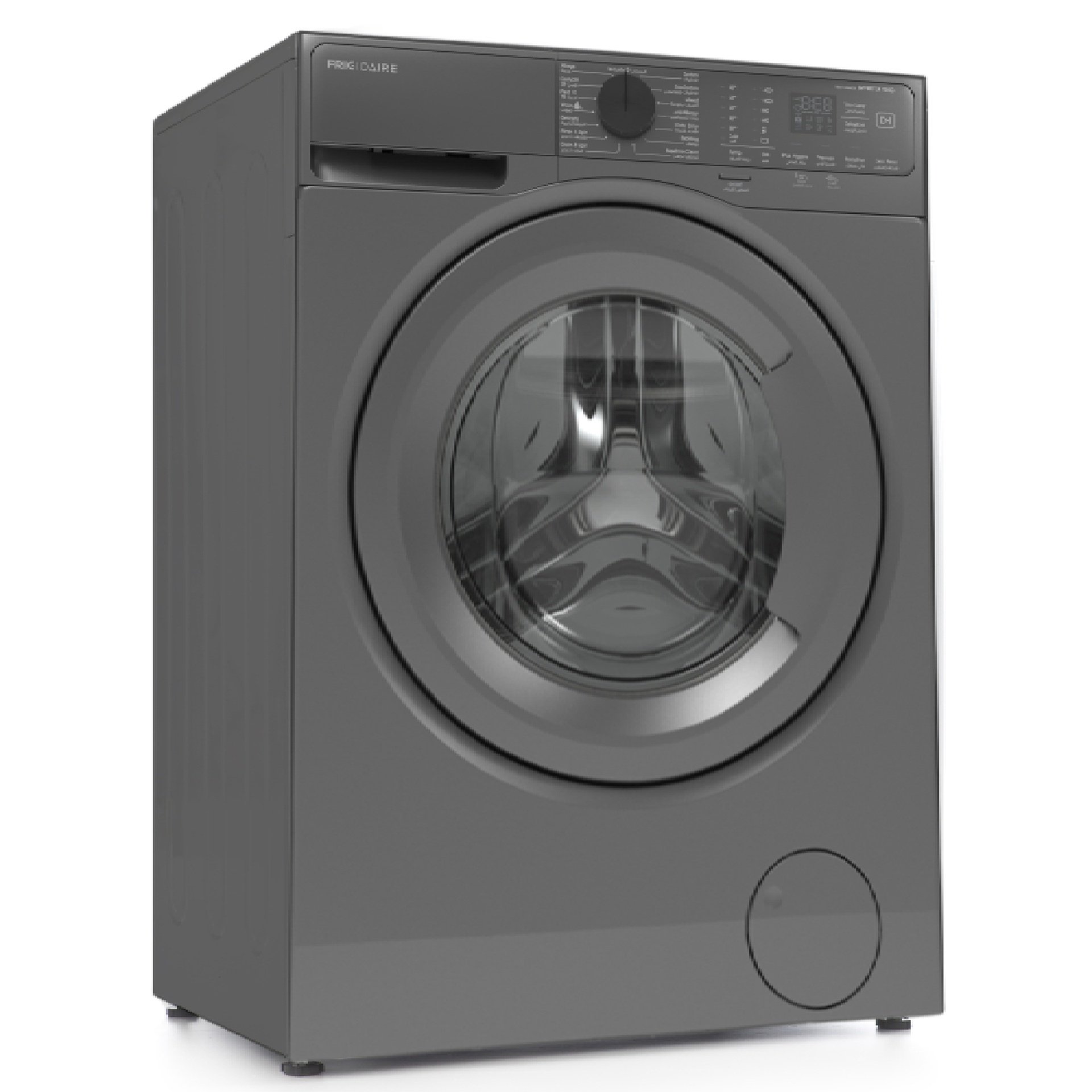 Frigidaire FWF1044M7SBFL 10Kg Front Load Washing Machine – Dark Silver, 1400RPM