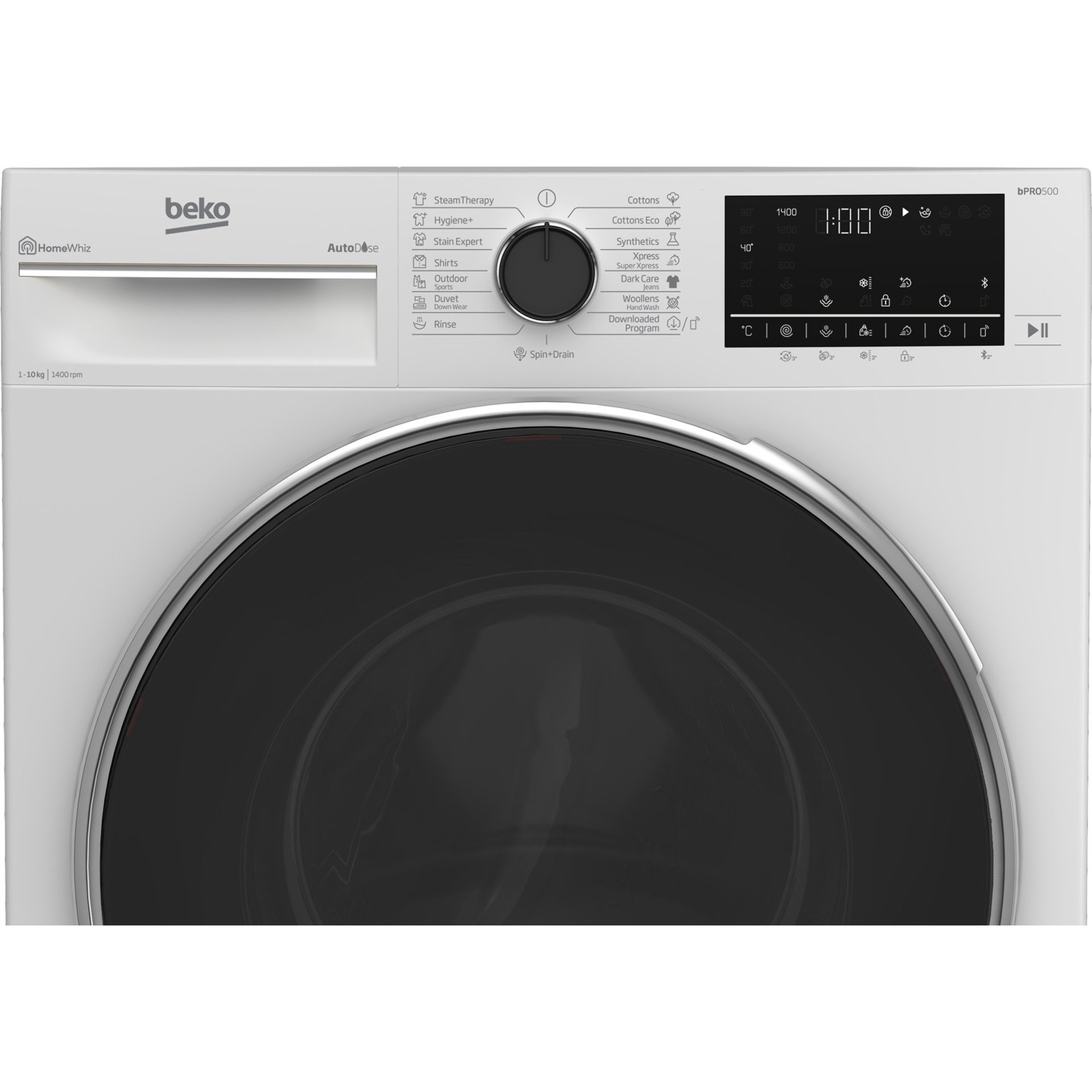 Beko WTE1014XW 10Kg Freestanding Washing Machine – White