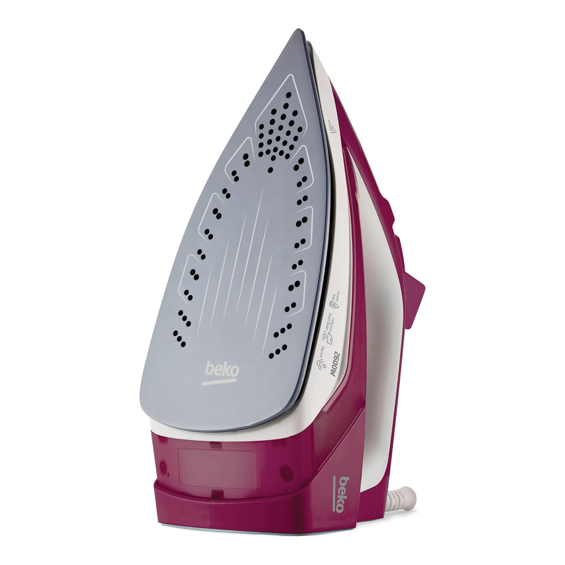 Beko SIM3126R Steam Iron 2600W – Powerful & Easy Glide