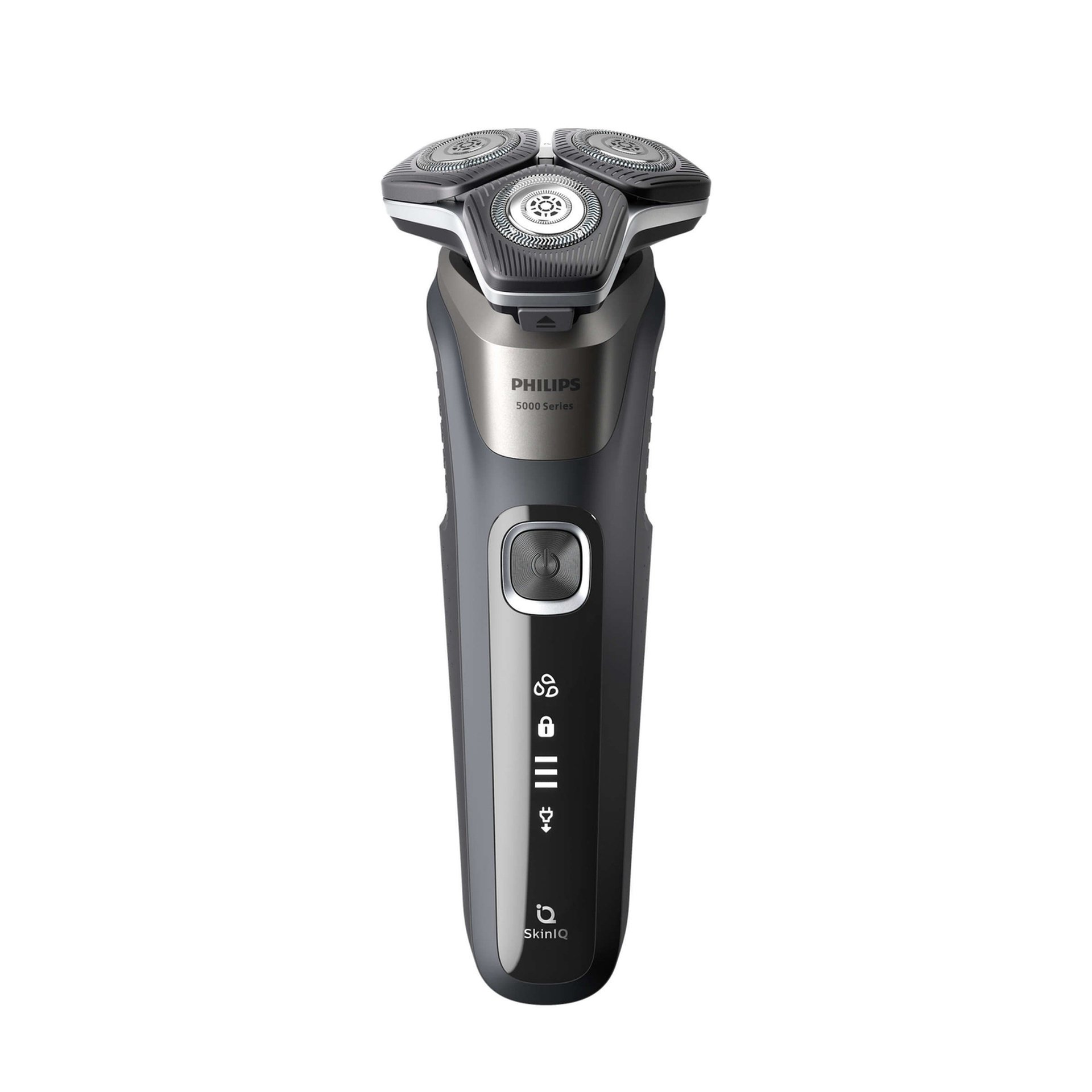 Philips Male Shaver S5887/10 with Pouch – Wet & Dry Electric Shaver