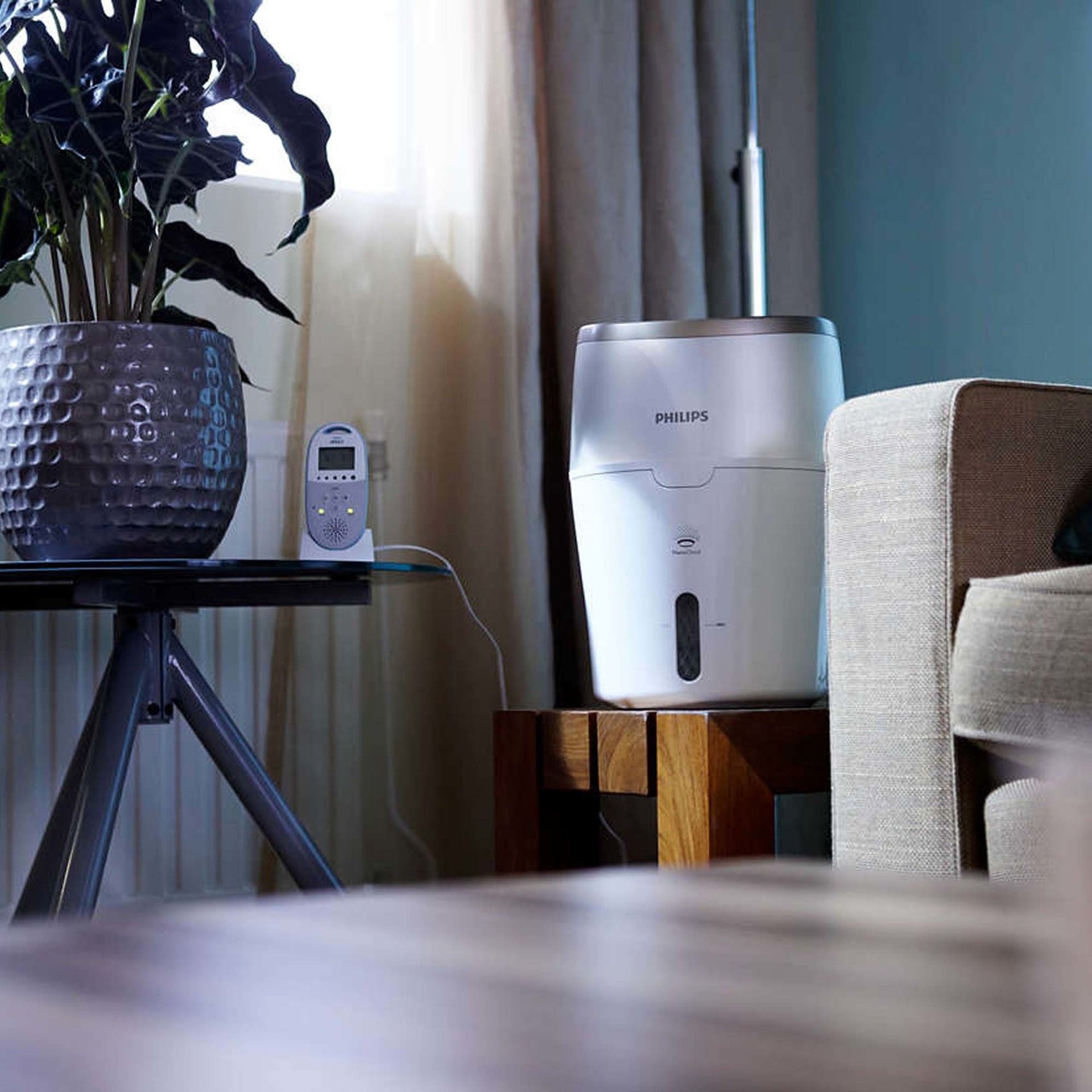 Philips HU4811/90 Air Humidifier 2000 Series – 250ml/hr, 35sqm Coverage