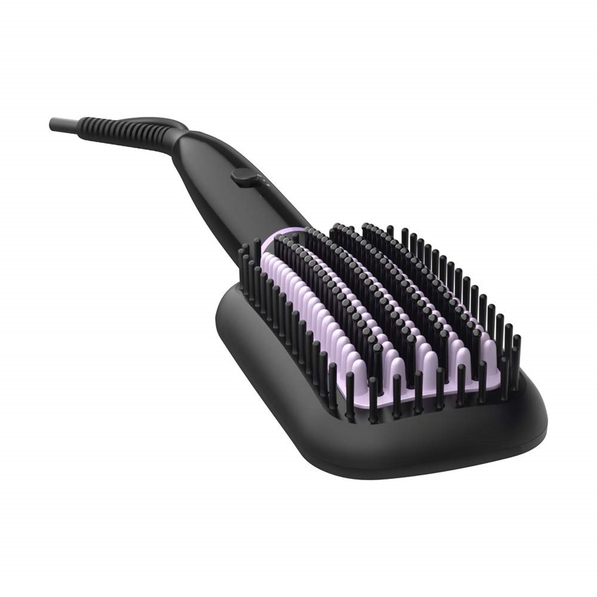 Philips Heated Straightening Brush BHH880/03 – Hair Straightener Brush