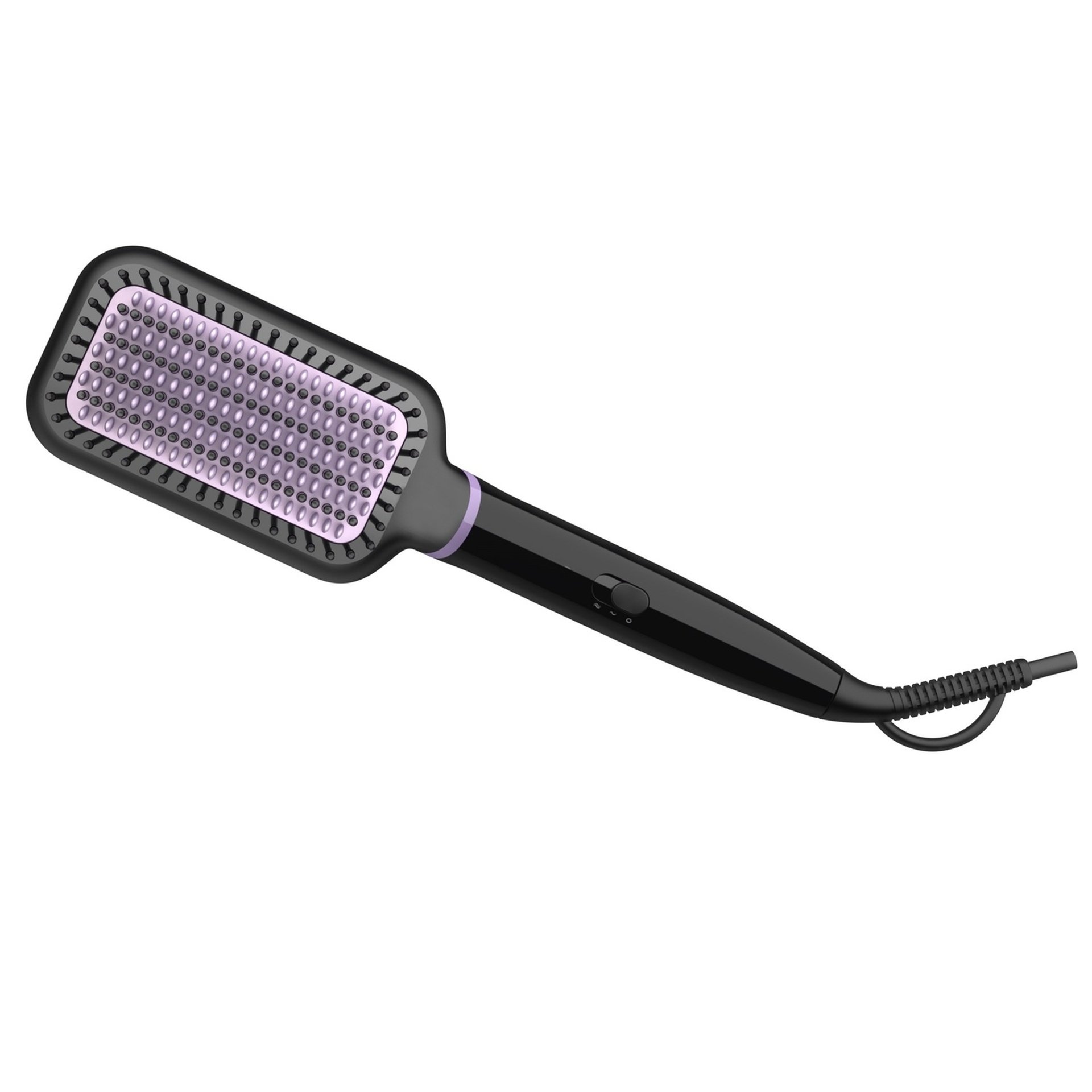 Philips Heated Straightening Brush BHH880/03 – Hair Straightener Brush