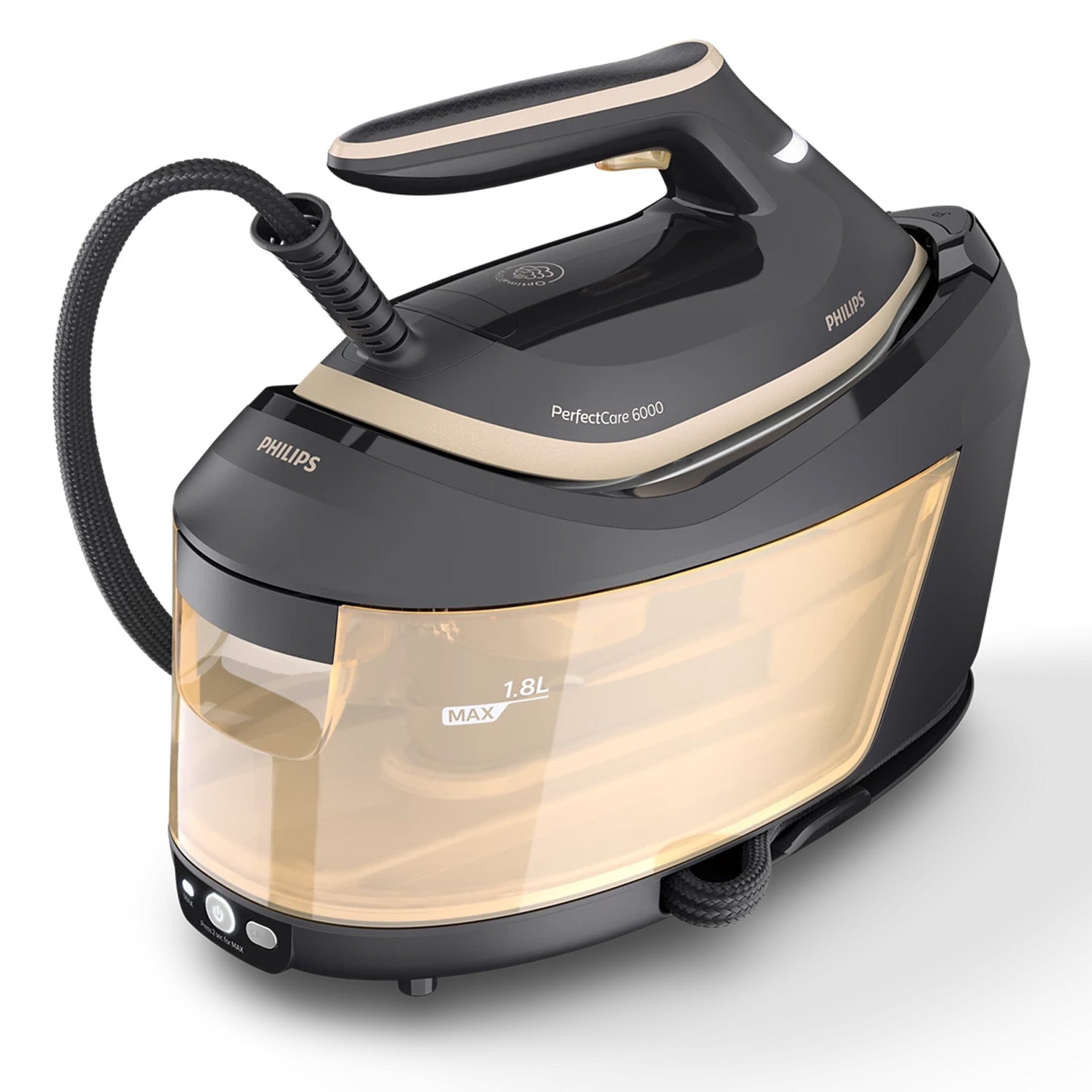Philips PSG6064/86 Steam Generator Iron – PerfectCare 6000 Series, 2400W