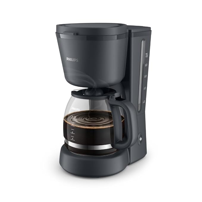 Philips Drip Coffee Maker 1000 Series HD7430/90 | Compact 0.6L Coffee Machine