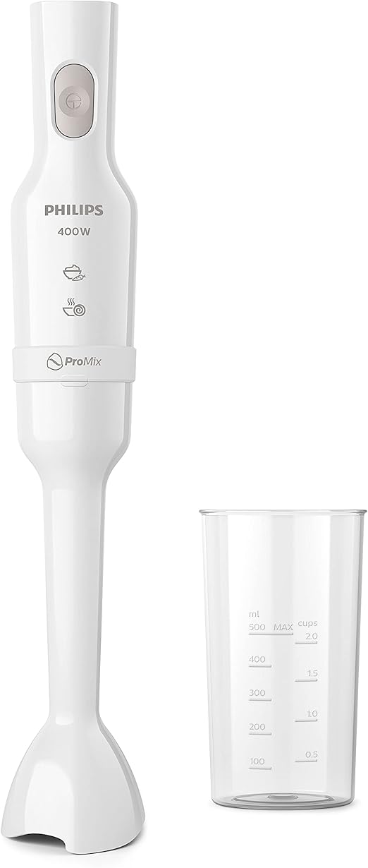 Philips Hand Blender HR2520/01 | Entry 450W ProMix – Olive White