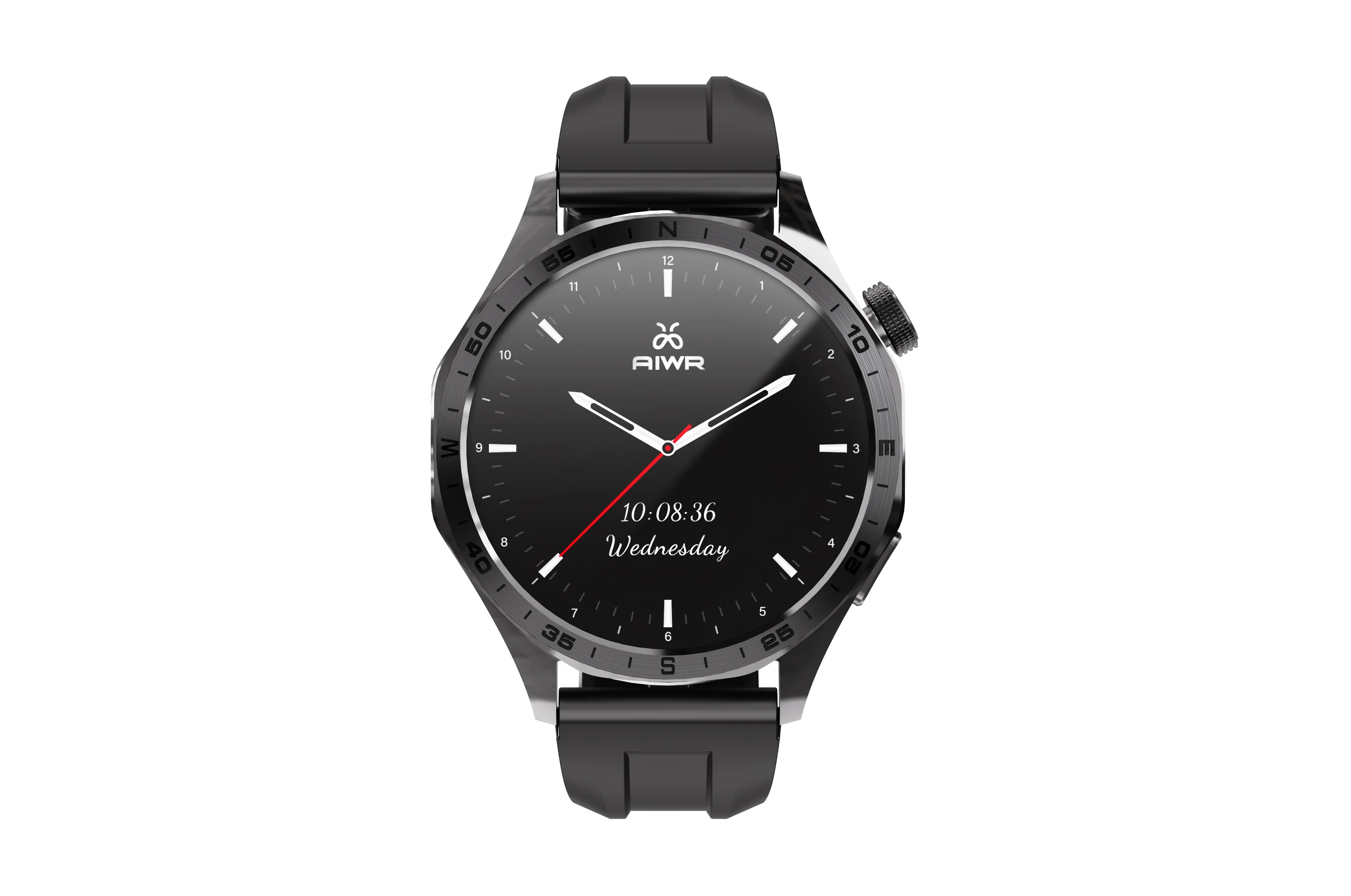 AIWR PEPS 1R Smartwatch | 1.43" AMOLED | GPS | 5ATM | ChatGPT Assistant | 120+ Sports Modes