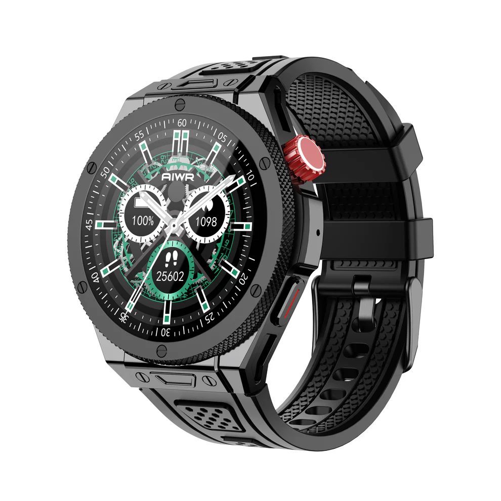 AIWR CYNEX Smartwatch | 1.43" AMOLED Ultra HD | GPS | 5ATM | ChatGPT Assistant | 150+ Sports Modes