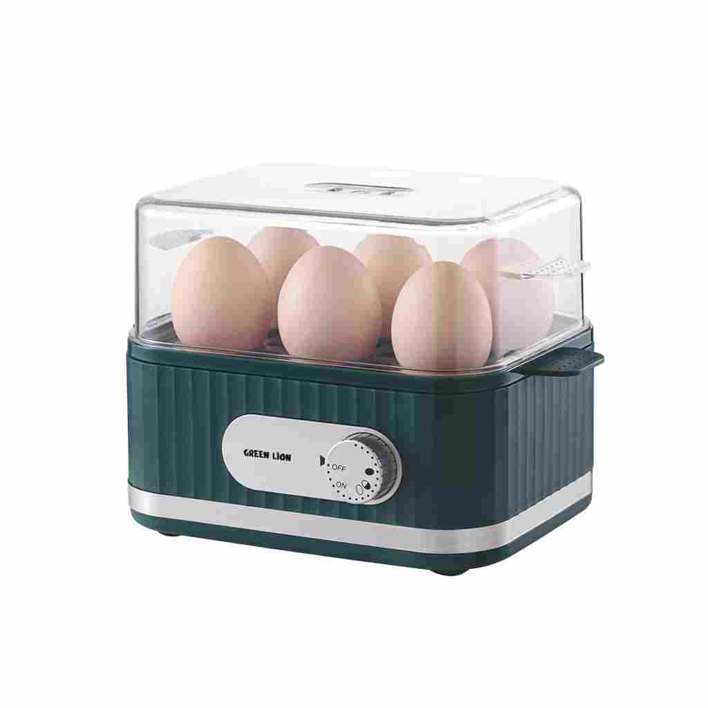 Green Lion Smart Egg Cooker | Fast & Easy Multi-Mode Egg Boiler