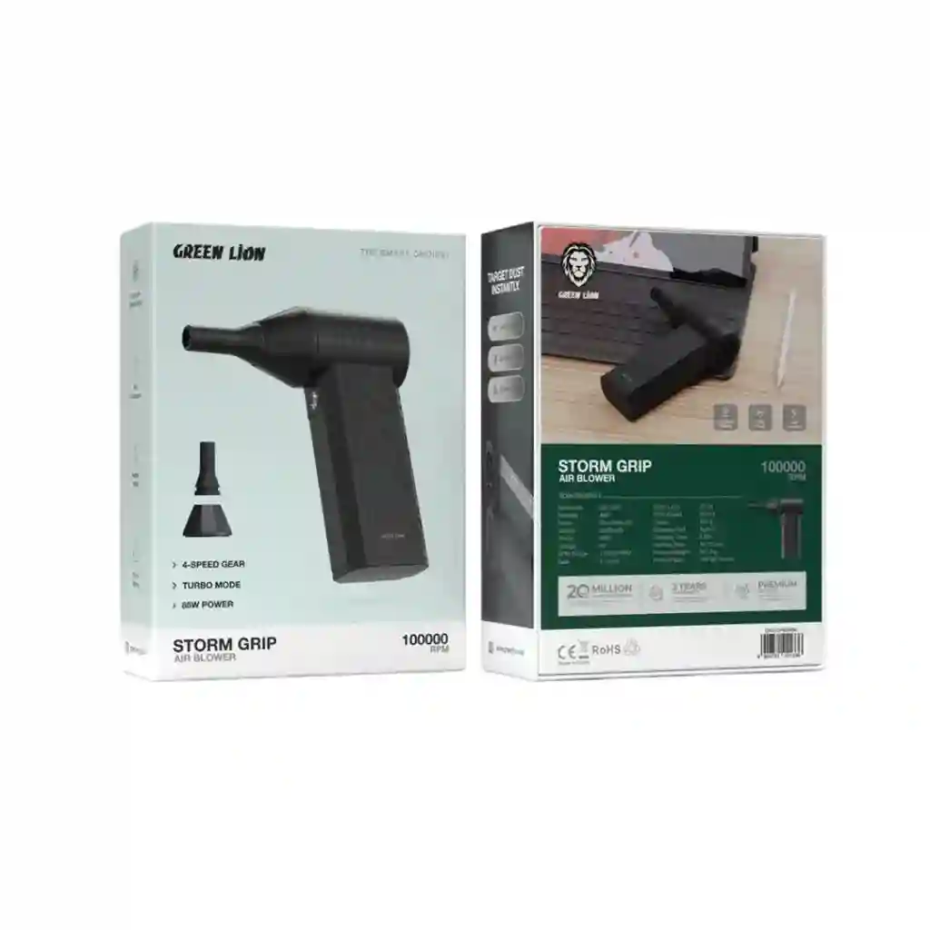 Green Lion JetPro Lite | Compact & Powerful Handheld Vacuum Cleaner