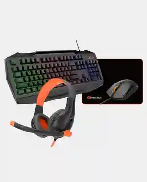 MeeTion MT-C490 4-in-1 PC Gaming Kit – Keyboard, Mouse, Headset & Mousepad