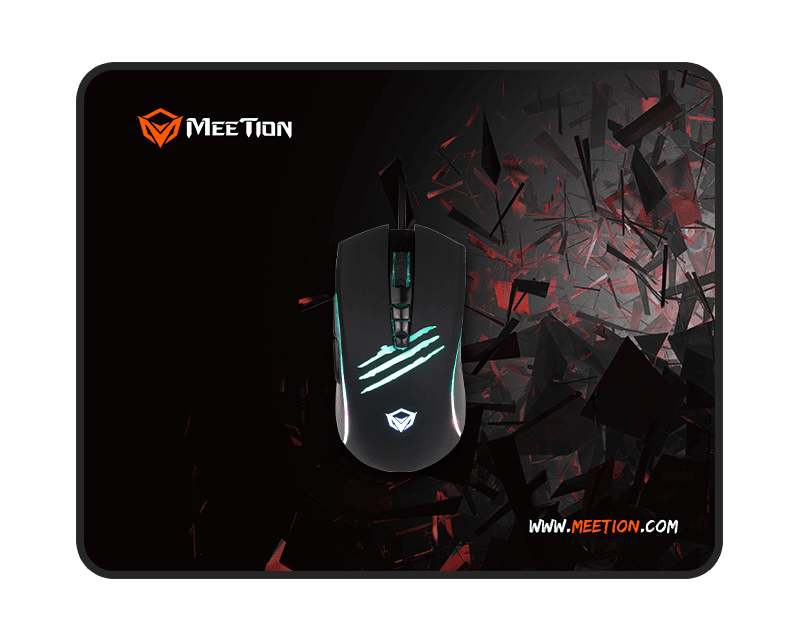 MeeTion MT-C011 Wired Gaming Mouse and Mouse Pad Combo