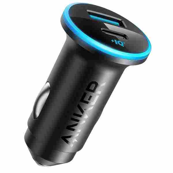 Anker 323 Car Charger 52.5W – Black