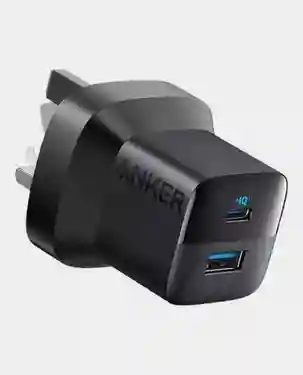 Anker 323 Charger with USB-C to USB-C Cable 33W 3ft Black (B2331K11)