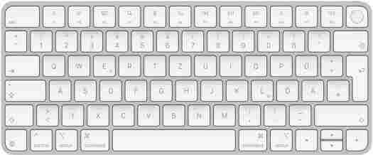Apple Magic Keyboard with Touch ID - Silver (MXCK3B/A) | Mac Accessories