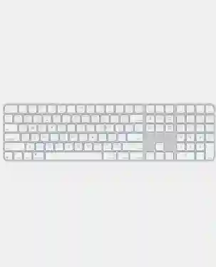 Apple Magic Keyboard with Touch ID and Numeric Keypad - White (MXK73LB/A)