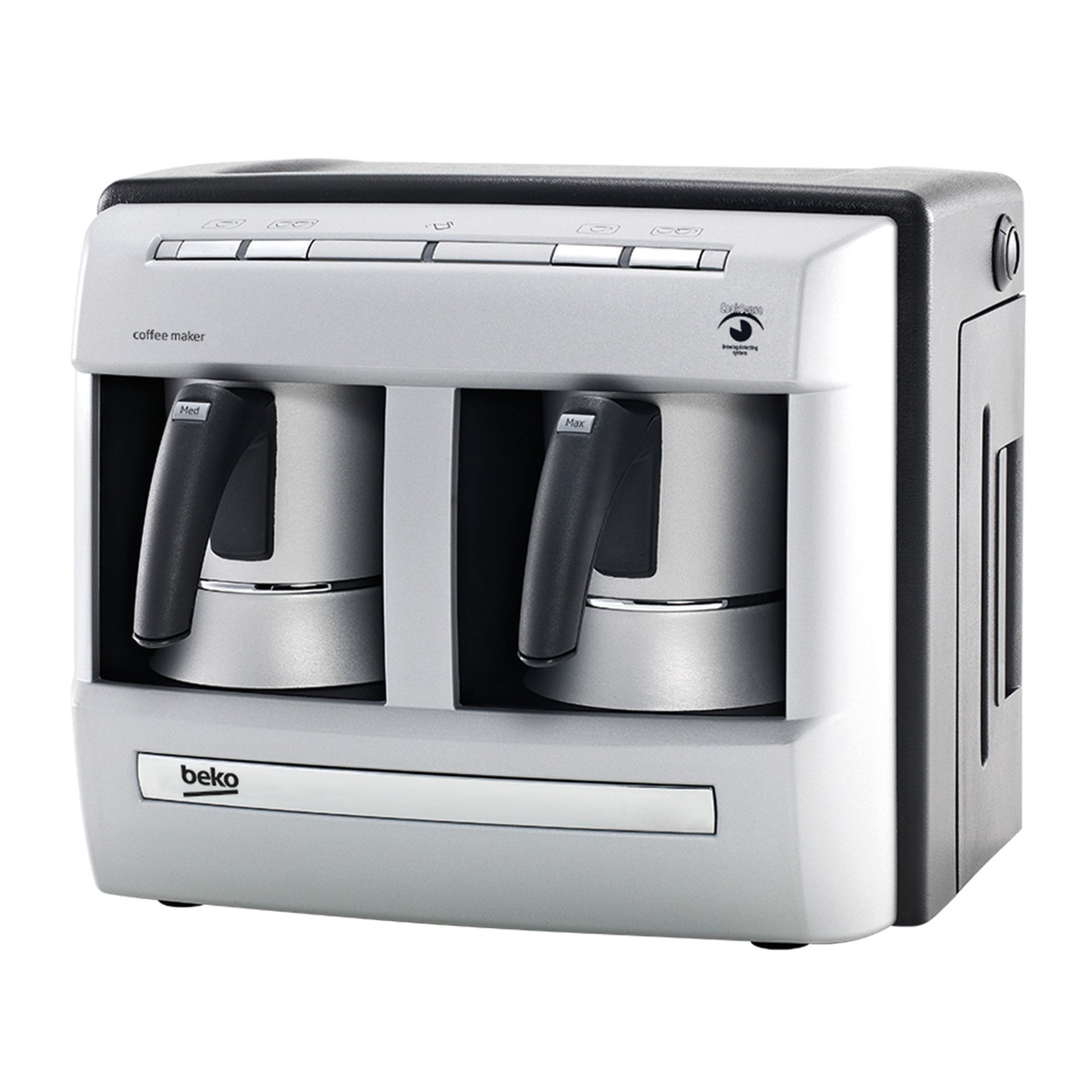 Beko Turkish Coffee Maker BKK2113 Silver 4-Cup