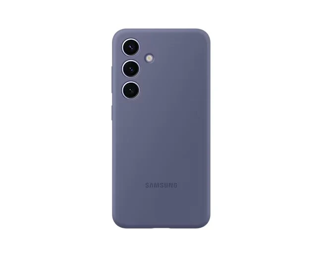 Galaxy S24 Silicone Case Violet | Soft Touch Protective Cover (EF-PS921TEEGWW)