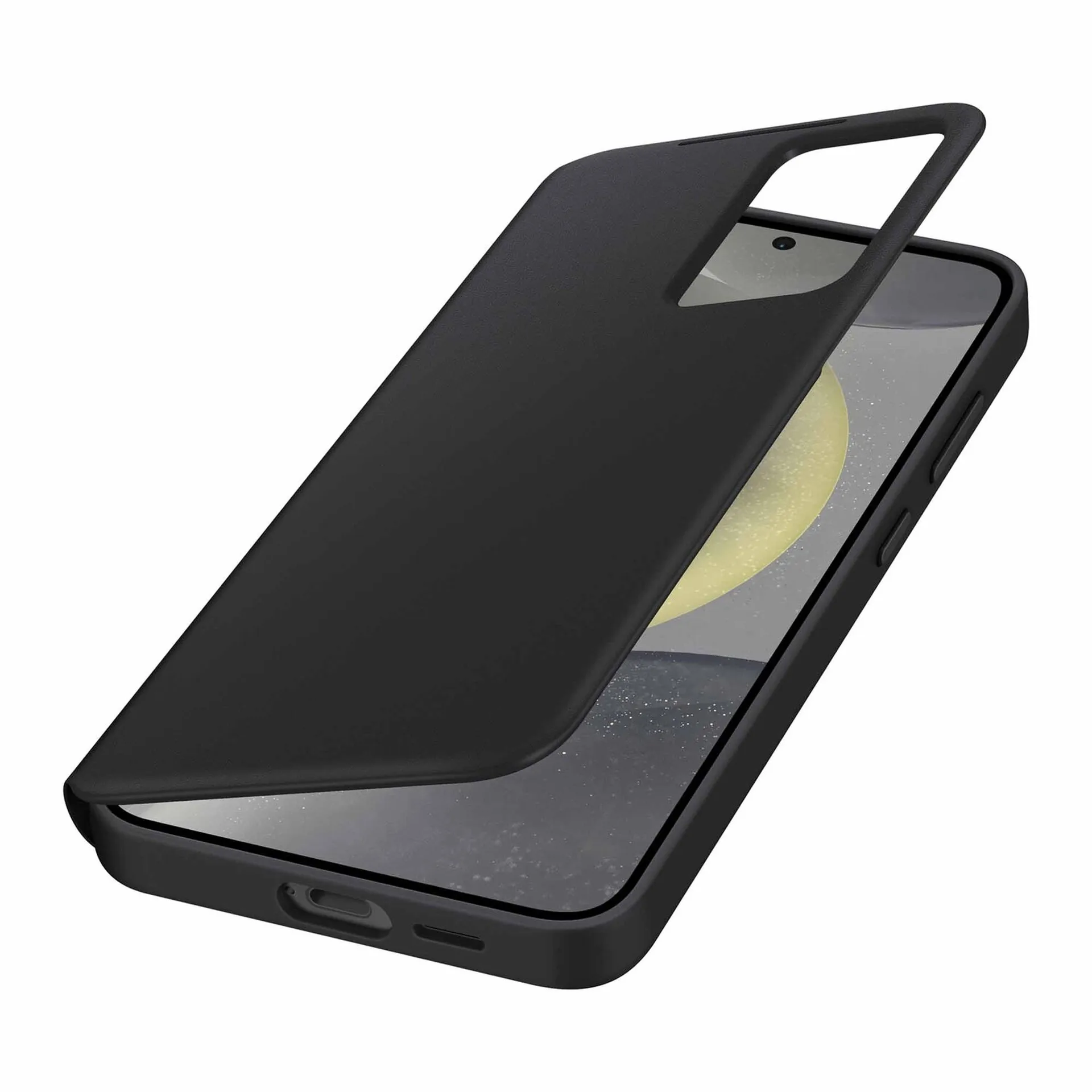 Galaxy S24 Plus Smart View Wallet Case Black | Official Protective Cover (EF-ZS926CBEGWW)