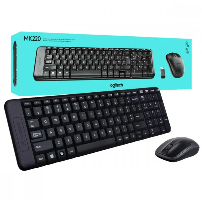 Logitech MK220 Wireless Keyboard & Mouse Combo