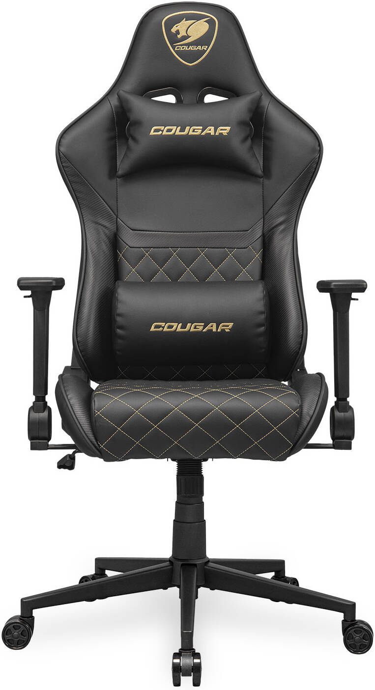 COUGAR Armor One V2 Gaming Chair Black Gold CG-CHAIR-ARMORONE-V2-GLD 3MAO2GLB.0001