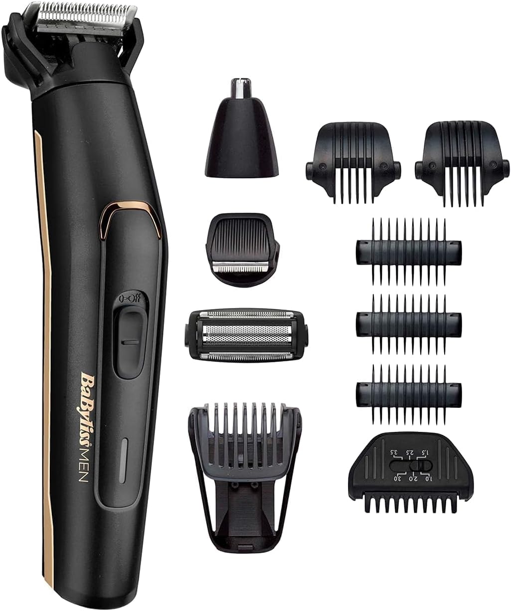 BaByliss MT860SDE Multi Trimmer Cordless Waterproof Carbon Titanium Blades
