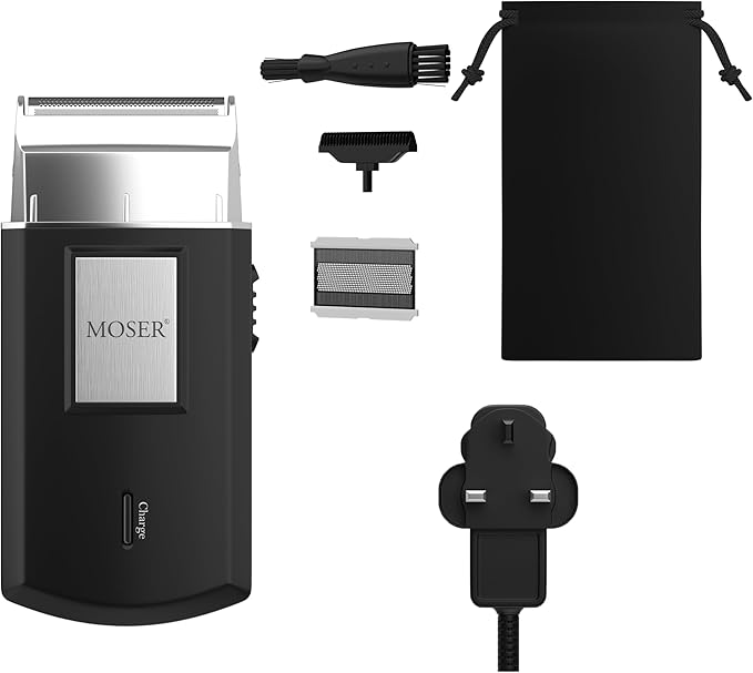 MOSER Travel Shaver Compact Electric Shaver 3615-0052