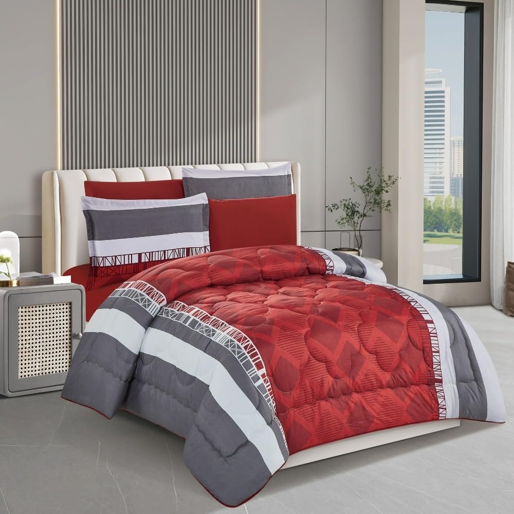 STARGOLD Print Comforter 6PCS Set SG-CP2014