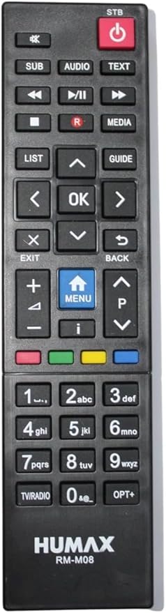 HUMAX RM-M08 Receiver Remote Original Replacement