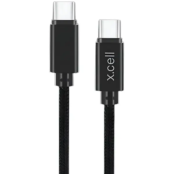 Xcell 30W USB C to C Cable 1M Black – XL-CB-30W-CC-1M-BLK