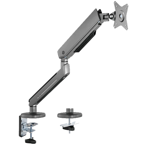Twisted Minds Premium Gaming Single Monitor Arm RGB Grey TM-54-C06-G