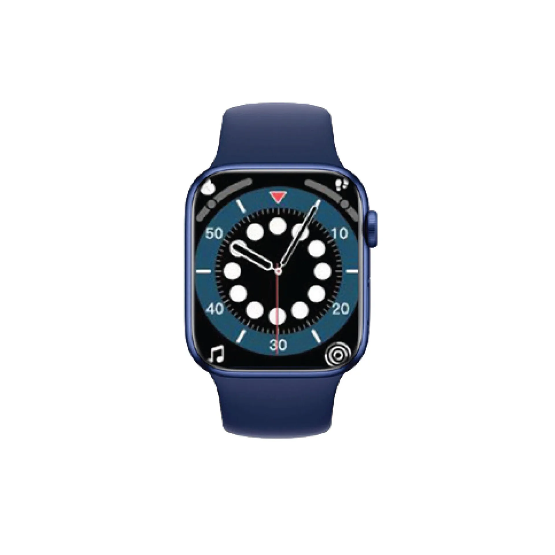 Xcell G7 Pro Sign Blue Frame Blue Silicon Strap XL-WCH-G7-Pro-Sign-BLU