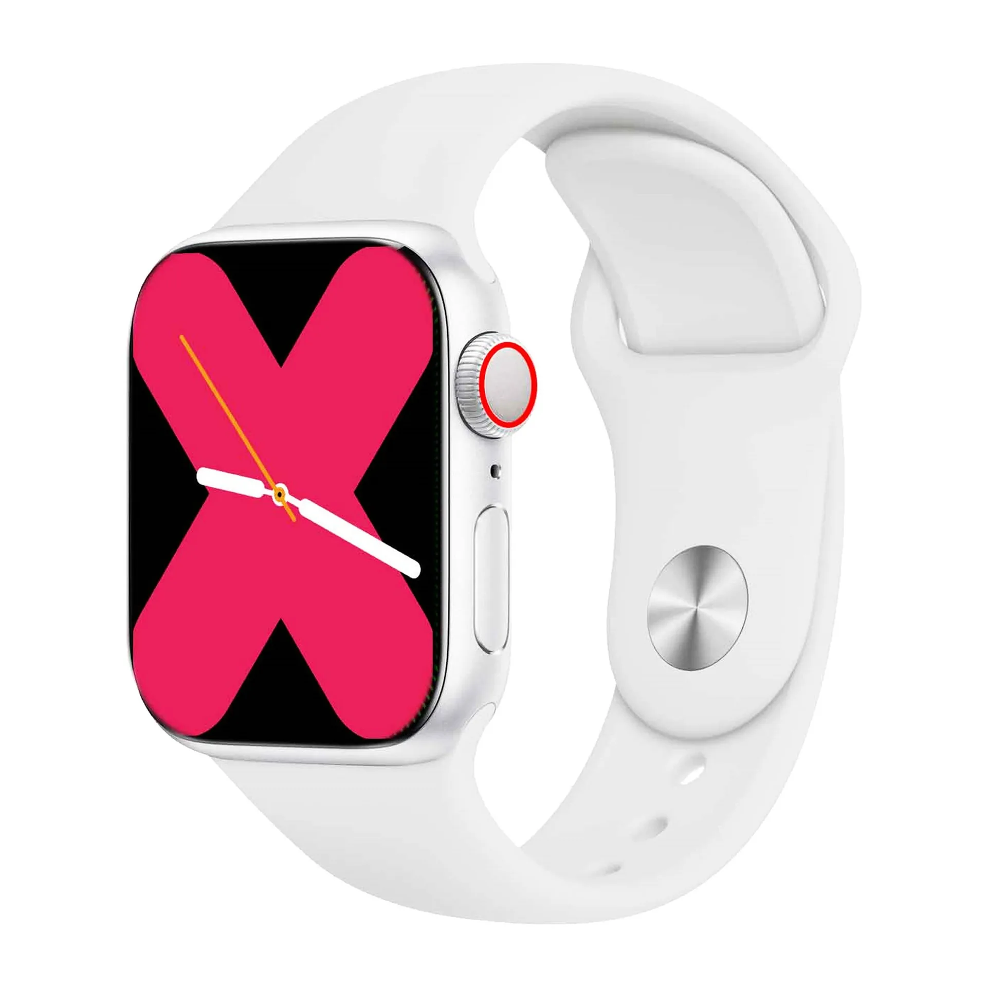 Xcell G7 Pro Sign White Frame White Silicon Strap XL-WCH-G7-Pro-Sign-WHI