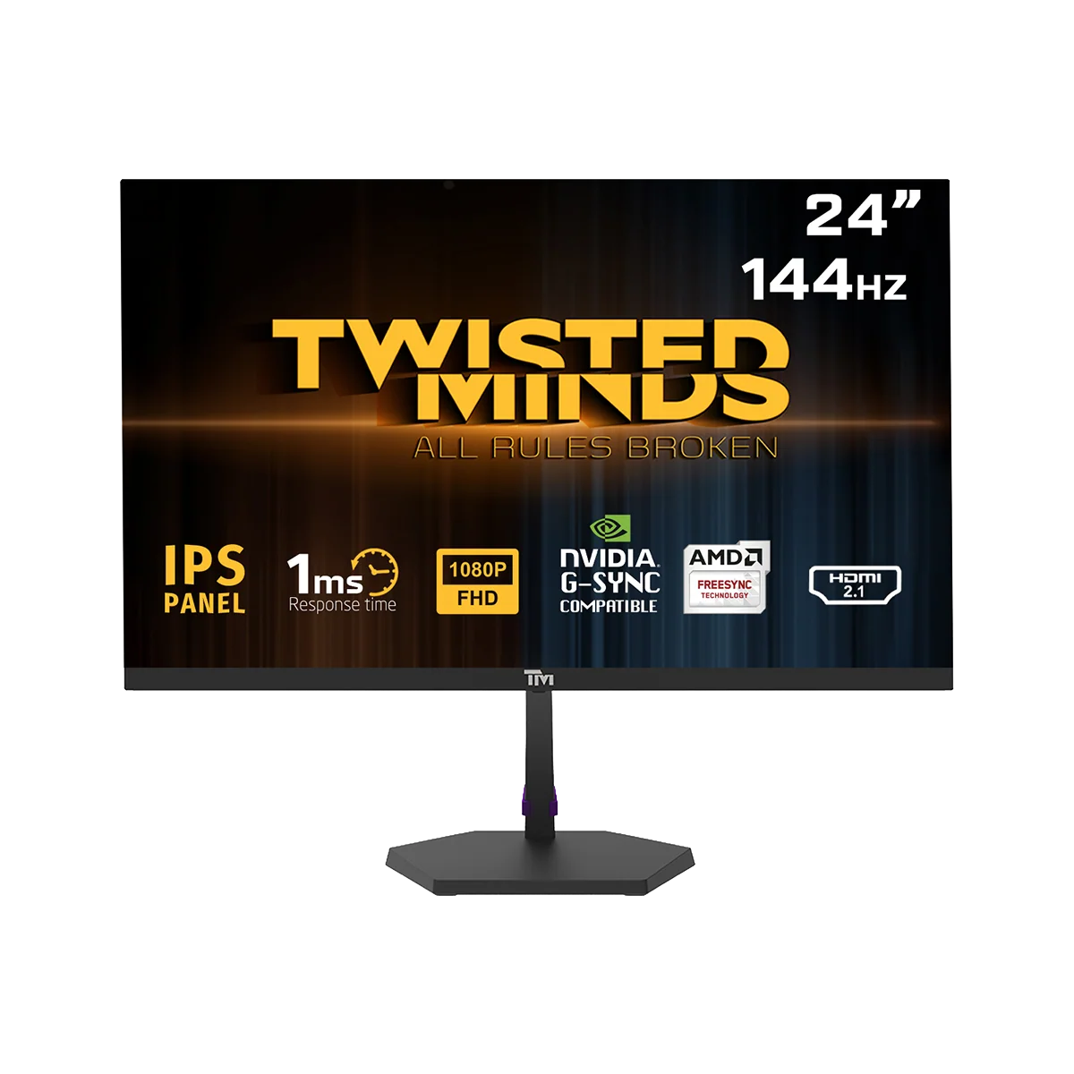 TM ECO SERIES 24 Inch FHD 144Hz 1ms Gaming Monitor TM24FHD144IPS