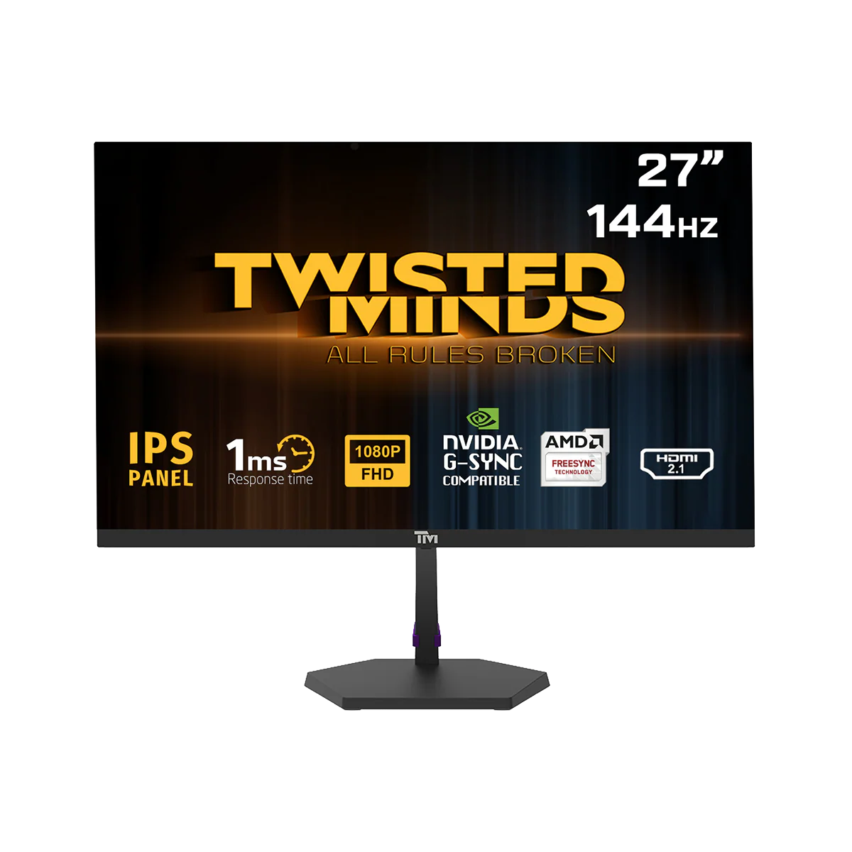 TM ECO SERIES 27 Inch FHD 144Hz 1ms Gaming Monitor TM27FHD144IPS