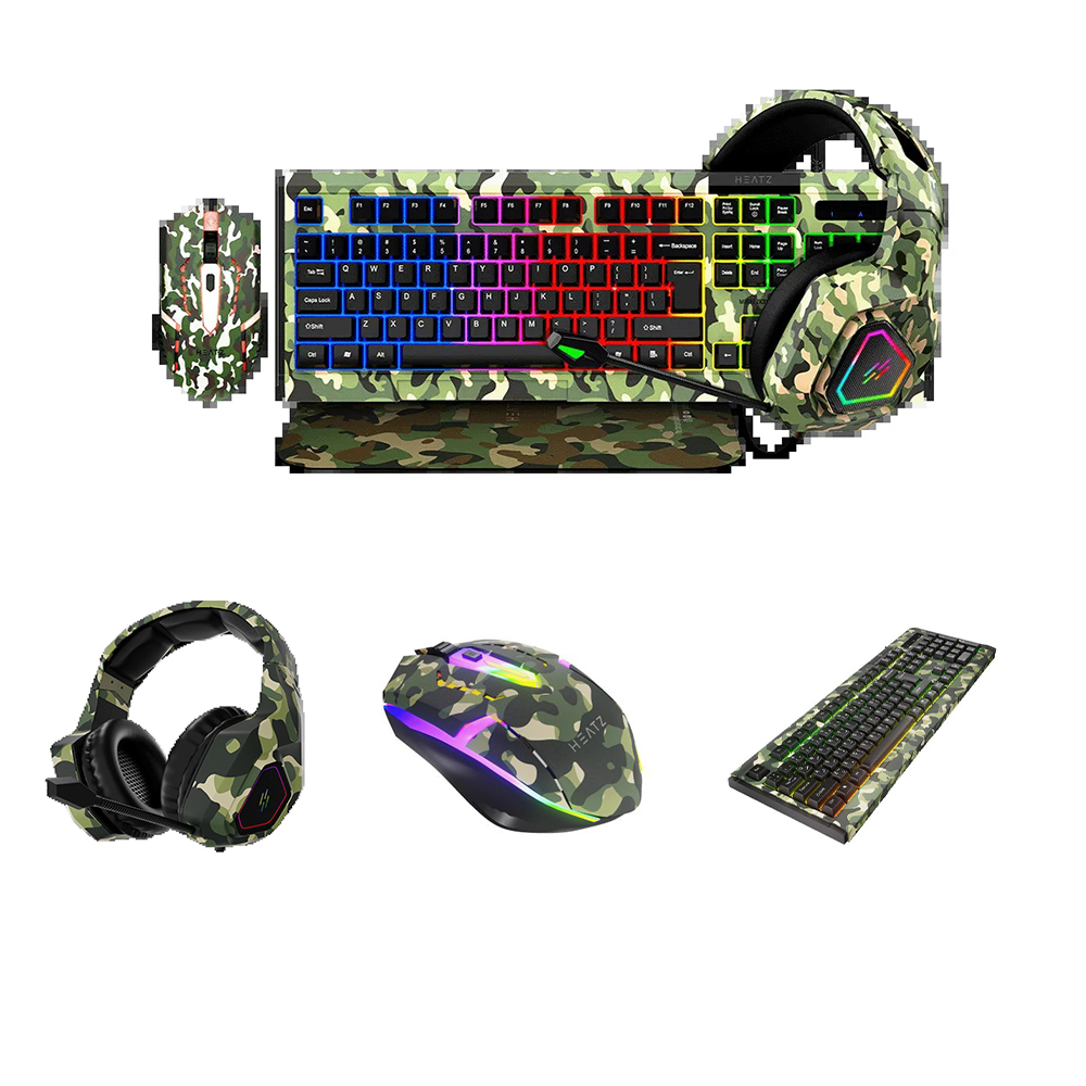 HEATZ ZK31 4-in-1 Gaming Combo