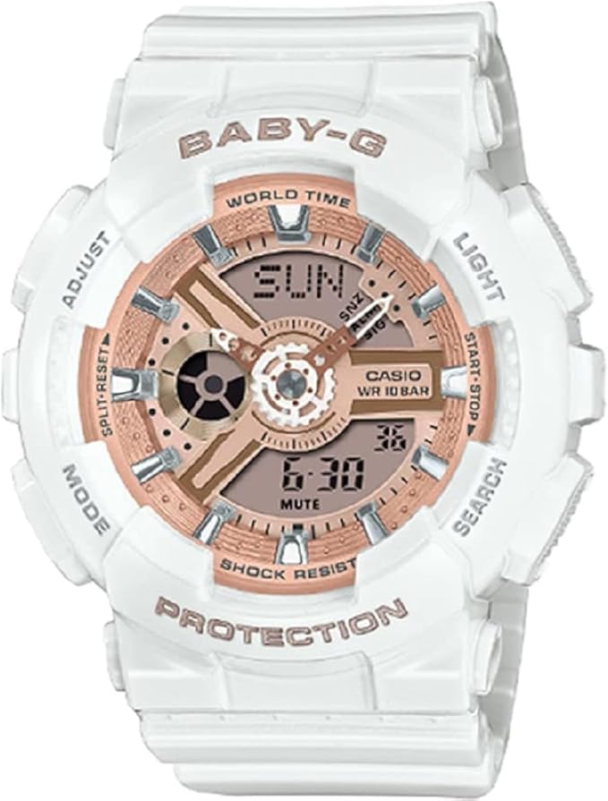 Casio Baby-G 110X-7A1DR Women's Analog-Digital Quartz Watch