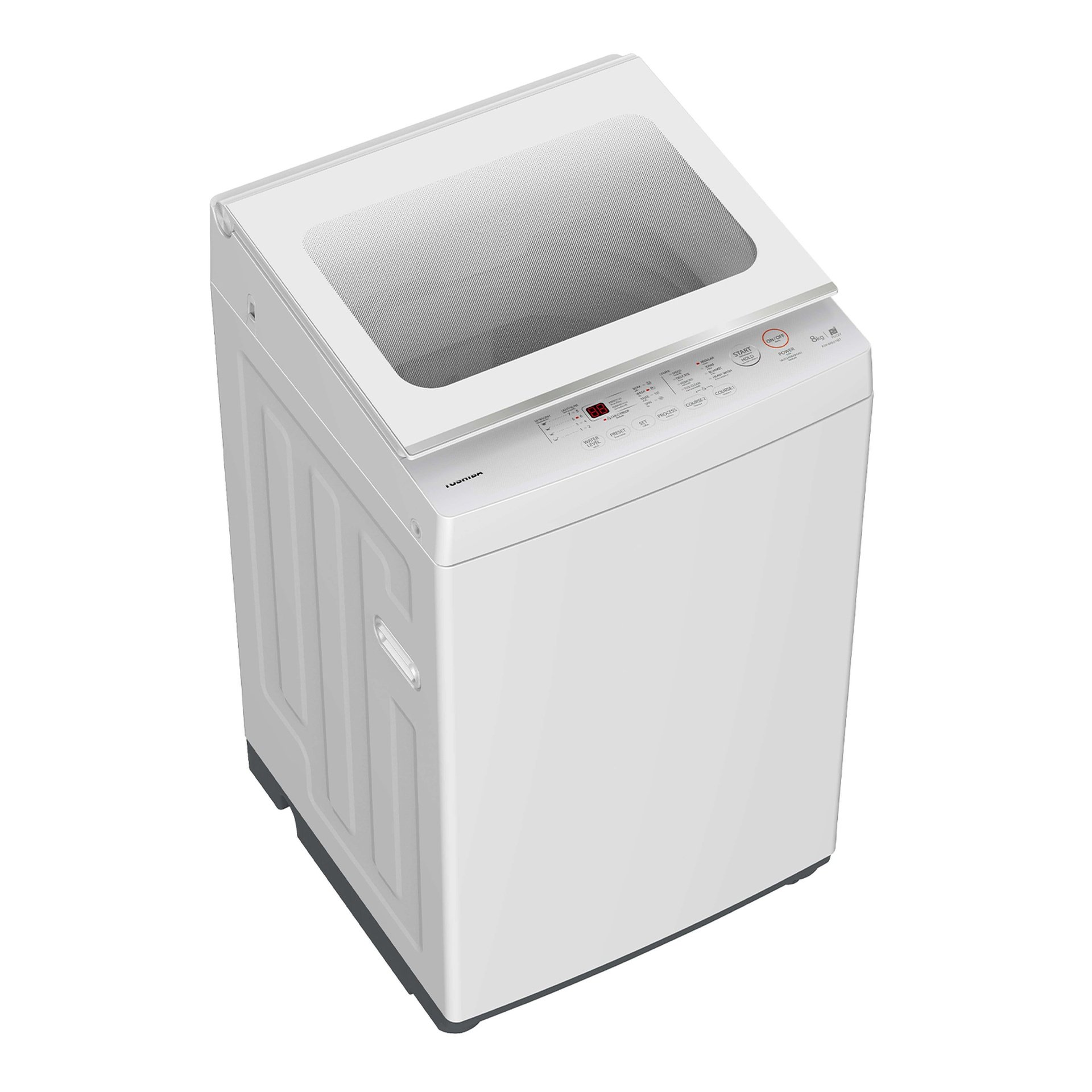 Toshiba 8KG Top Load Washing Machine – White | Durable & Efficient