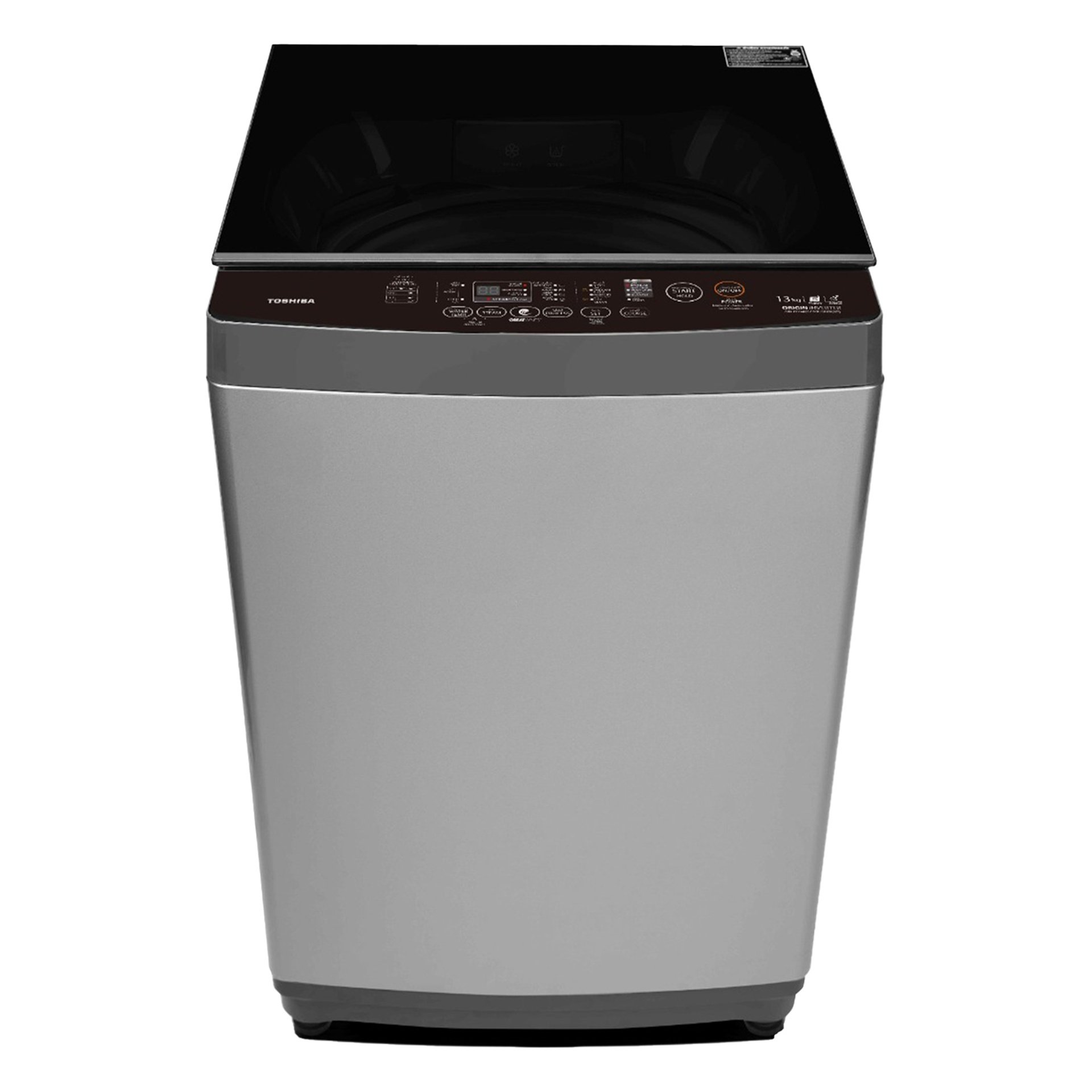 Toshiba 13KG Top Load Washing Machine – Silver | AW-DUHN1400LUPB(SG)