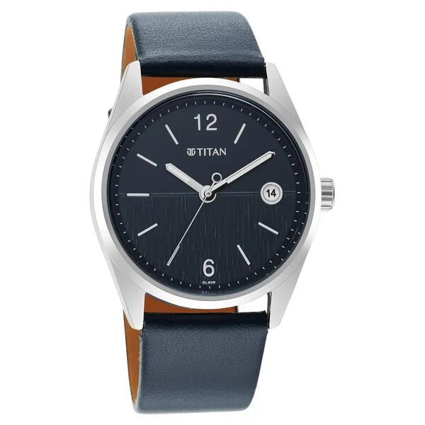Titan Neo Blue Dial Analog with Date Watch for Men