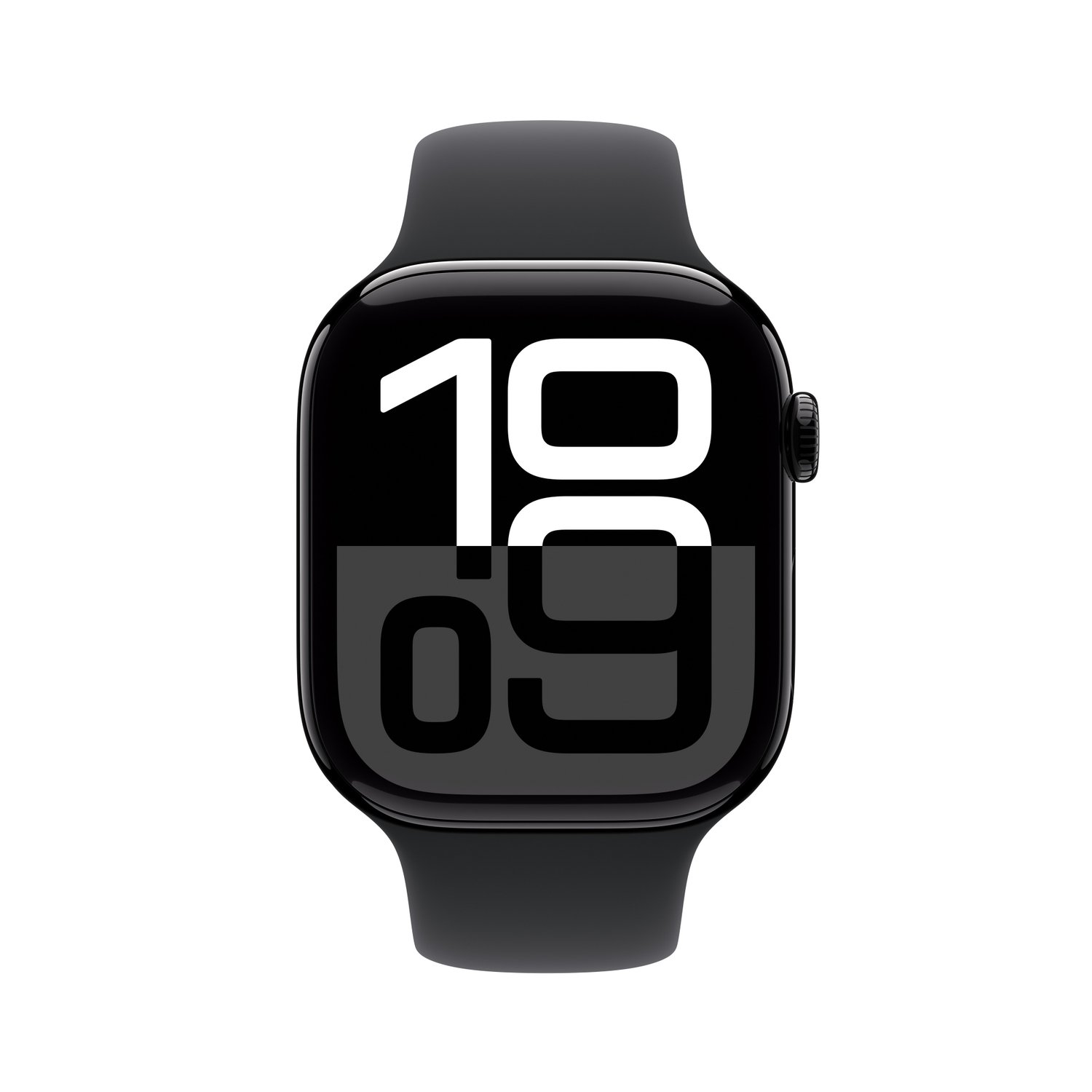 Apple Watch Series 10 42mm Jet Black Aluminum Black Sport Band ML GPS (MWWF3QA/A)