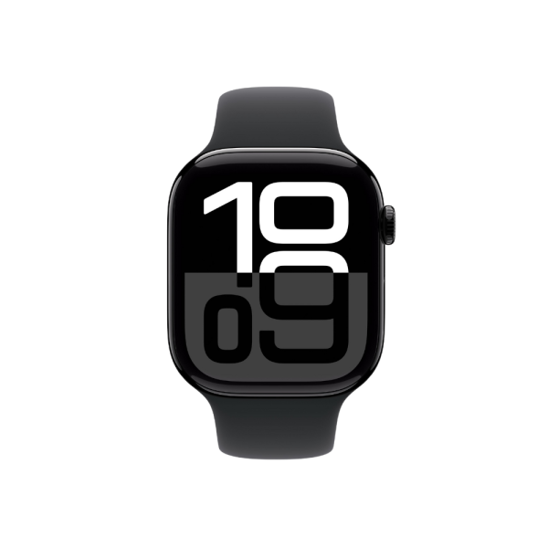 Apple Watch Series 10 46mm Silver Aluminum Blue Sport Band GPS (MWWN3QA/A)