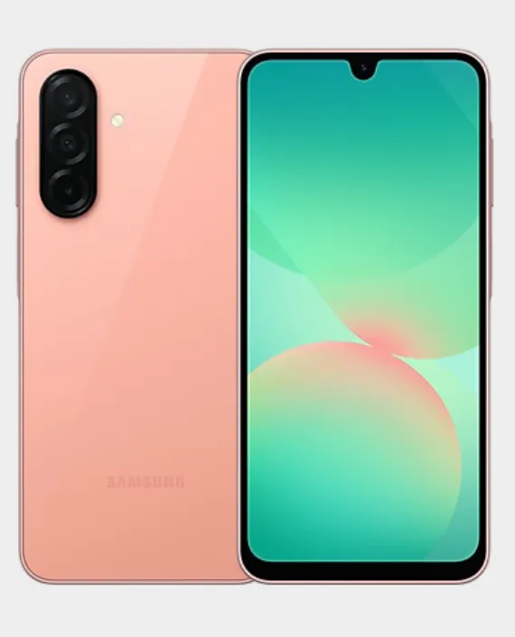 Samsung Galaxy A26 5G 6GB/128GB Peach Pink | 6.7" AMOLED 120Hz, 50MP OIS Camera, 5000mAh Battery | Qatar