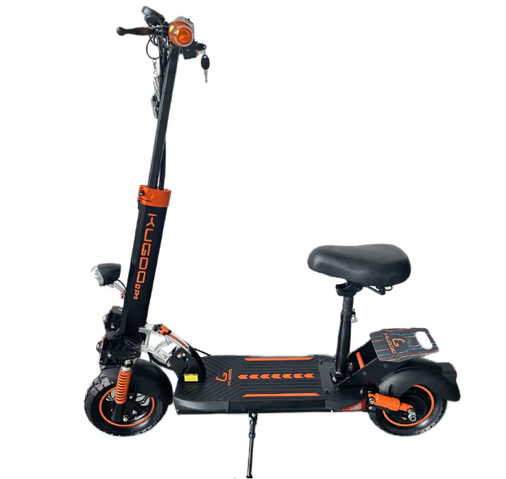 Kugoo D Pro AMT-1250302150 | High-Speed Electric Scooter with Seat & Dual Disc Brakes | AMTOY
