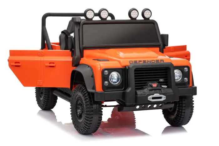 Diffender Vintage 110SVX AMT-345510495 | 12V Ride-On Jeep with MP3, USB, Remote Control & Lights | AMTOY