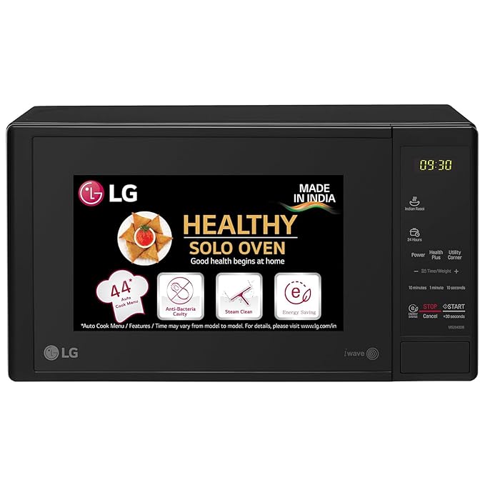 LG MS2042DB 20L Black Microwave Oven | Compact & Easy Cooking | Qatar